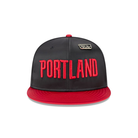 Portland Trail Blazers Satin Pin 9FIFTY Snapback Hat