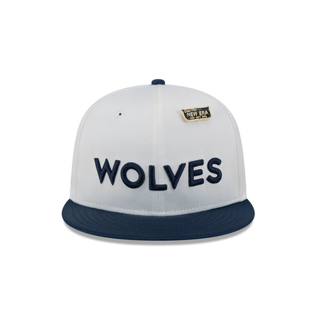 Minnesota Timberwolves Satin Pin 9FIFTY Snapback Hat