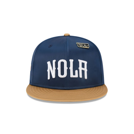 New Orleans Pelicans Satin Pin 9FIFTY Snapback Hat