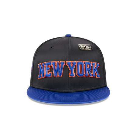 New York Knicks Satin Pin 9FIFTY Snapback Hat