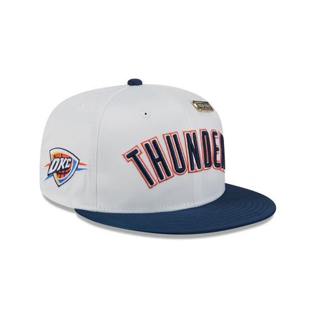 Oklahoma City Thunder Satin Pin 9FIFTY Snapback Hat