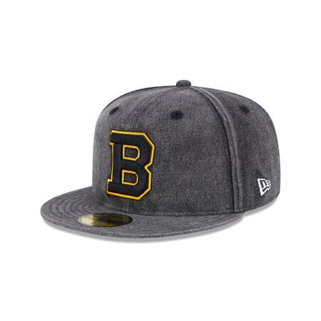 Boston Bruins Vintage NHL Pack 59FIFTY Fitted Hat