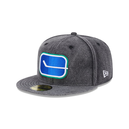 Vancouver Canucks Vintage NHL Pack 59FIFTY Fitted Hat