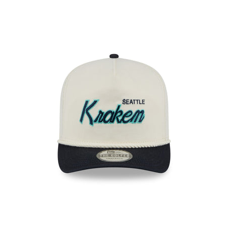 Seattle Kraken Script Golfer Hat