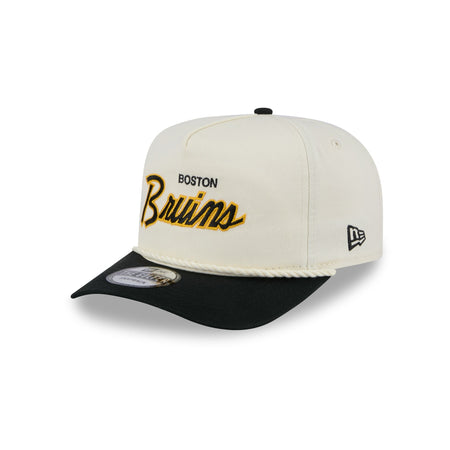 Boston Bruins Script Golfer Hat