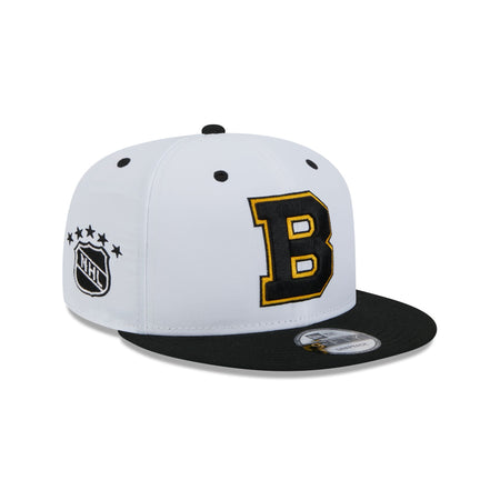 Boston Bruins Vintage Satin 9FIFTY Snapback Hat