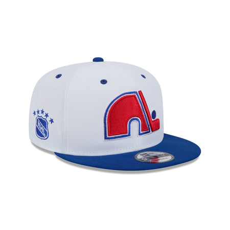 Quebec Nordiques Vintage Satin 9FIFTY Snapback Hat