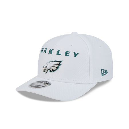 Oakley x Philadelphia Eagles White 9SEVENTY Stretch-Snap Hat