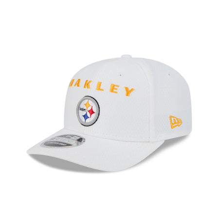 Oakley x Pittsburgh Steelers White 9SEVENTY Stretch-Snap Hat