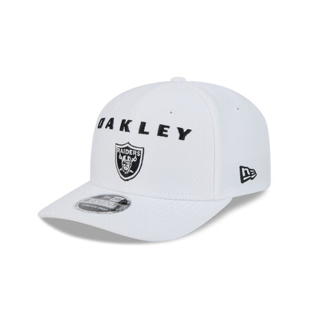 Oakley x Las Vegas Raiders White 9SEVENTY Stretch-Snap Hat