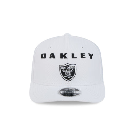 Oakley x Las Vegas Raiders White 9SEVENTY Stretch-Snap Hat