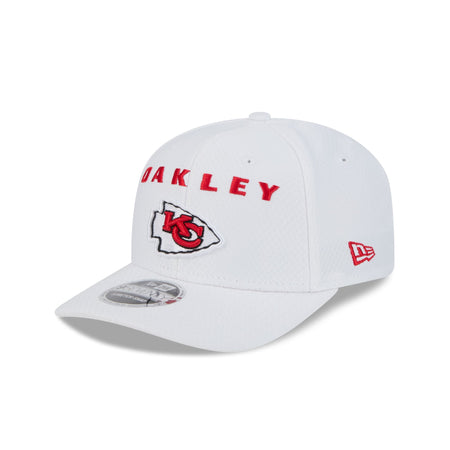 Oakley x Kansas City Chiefs White 9SEVENTY Stretch-Snap Hat