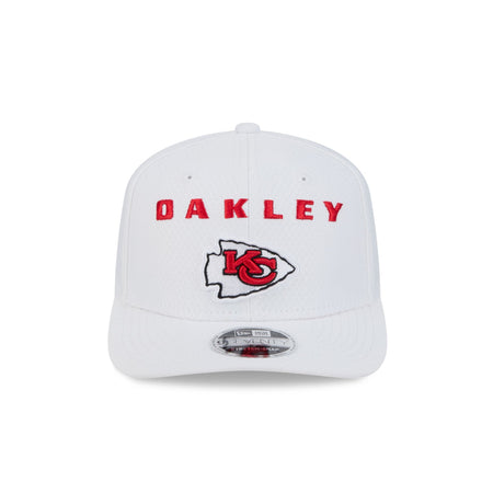 Oakley x Kansas City Chiefs White 9SEVENTY Stretch-Snap Hat