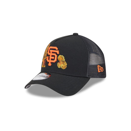 San Francisco Giants State Stitch 9FORTY A-Frame Trucker Hat