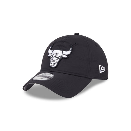 Chicago Bulls Everyday Nylon Black 9TWENTY Adjustable Hat