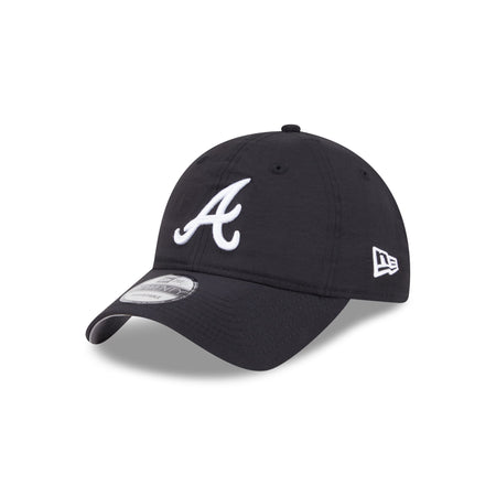 Atlanta Braves Everyday Nylon Black 9TWENTY Adjustable Hat