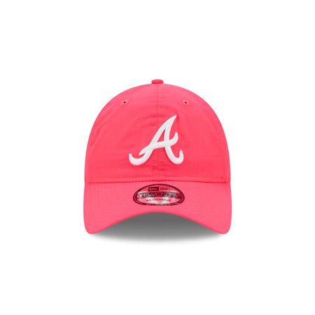 Atlanta Braves Everyday Nylon Pink 9TWENTY Adjustable Hat