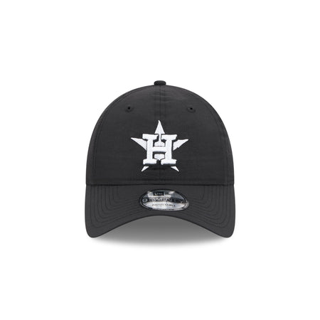 Houston Astros Everyday Nylon Black 9TWENTY Adjustable Hat