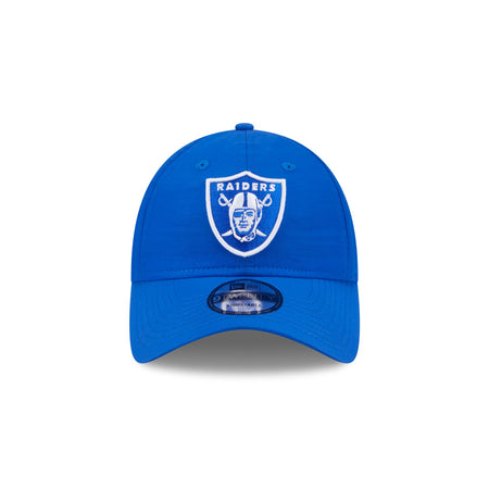 Las Vegas Raiders Everyday Nylon Blue 9TWENTY Adjustable Hat