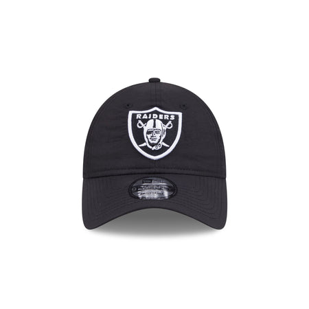 Las Vegas Raiders Everyday Nylon Black 9TWENTY Adjustable Hat