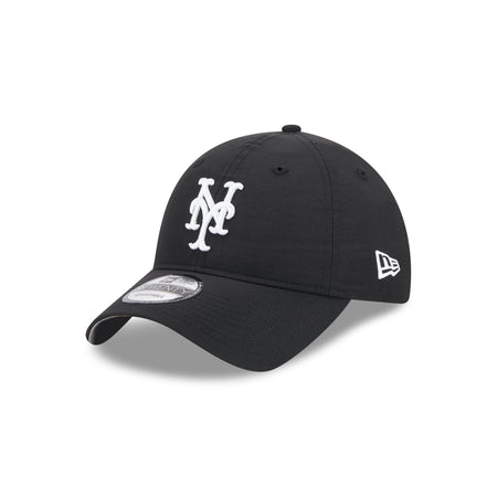 New York Mets Everyday Nylon Black 9TWENTY Adjustable Hat