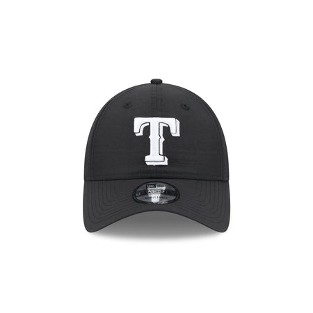 Texas Rangers Everyday Nylon Black 9TWENTY Adjustable Hat