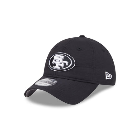 San Francisco 49ers Everyday Nylon Black 9TWENTY Adjustable Hat