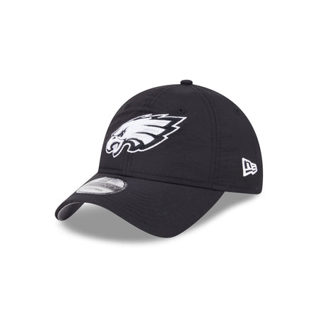 Philadelphia Eagles Everyday Nylon Black 9TWENTY Adjustable Hat