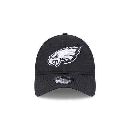 Philadelphia Eagles Everyday Nylon Black 9TWENTY Adjustable Hat