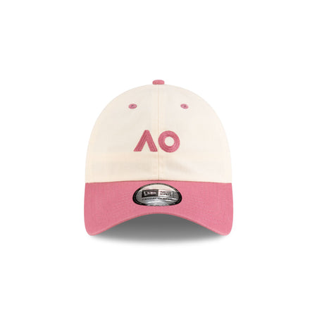 2025 Australian Open Cream Cassis Casual Classic Adjustable Hat