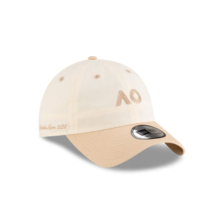 2025 Australian Open Cream Oat Casual Classic Adjustable Hat