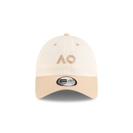 2025 Australian Open Cream Oat Casual Classic Adjustable Hat