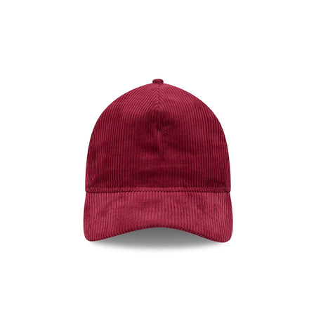 New Era Cap Maroon Corduroy 9TWENTY A-Frame Adjustable Hat