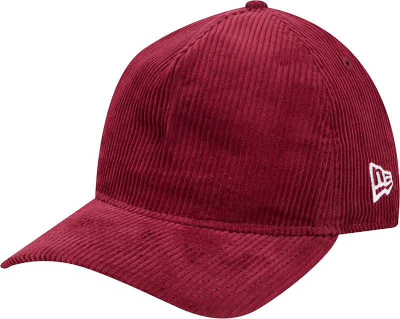 New Era Cap Maroon Corduroy 9TWENTY A-Frame Adjustable Hat