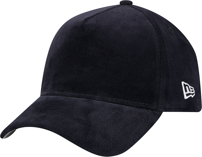 New Era Cap Black Velvet 9FORTY A-Frame Snapback Hat