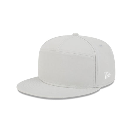 New Era Cap Gray Performance 9FIFTY Split Panel Snapback Hat