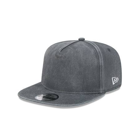 New Era Cap Black Acid Wash 9FIFTY A-Frame Snapback Hat