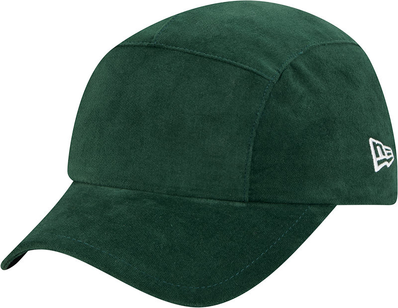 New Era Cap Rifle Green Velvet Runner Adjustable Hat