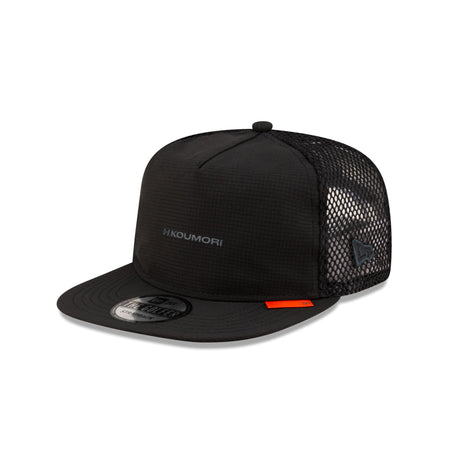 Hermanos Koumori Black Golfer Hat