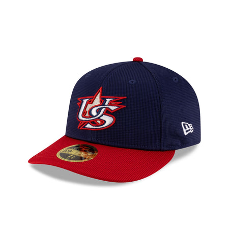 USA Baseball 2025 Batting Practice Low Profile 59FIFTY Fitted Hat