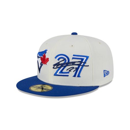 Toronto Blue Jays Vladimir Guerrero Jr. Chrome White 59FIFTY Fitted Hat