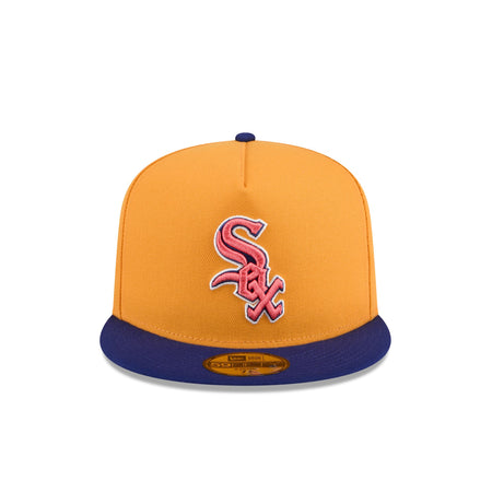 Chicago White Sox Gold 59FIFTY A-Frame Fitted Hat