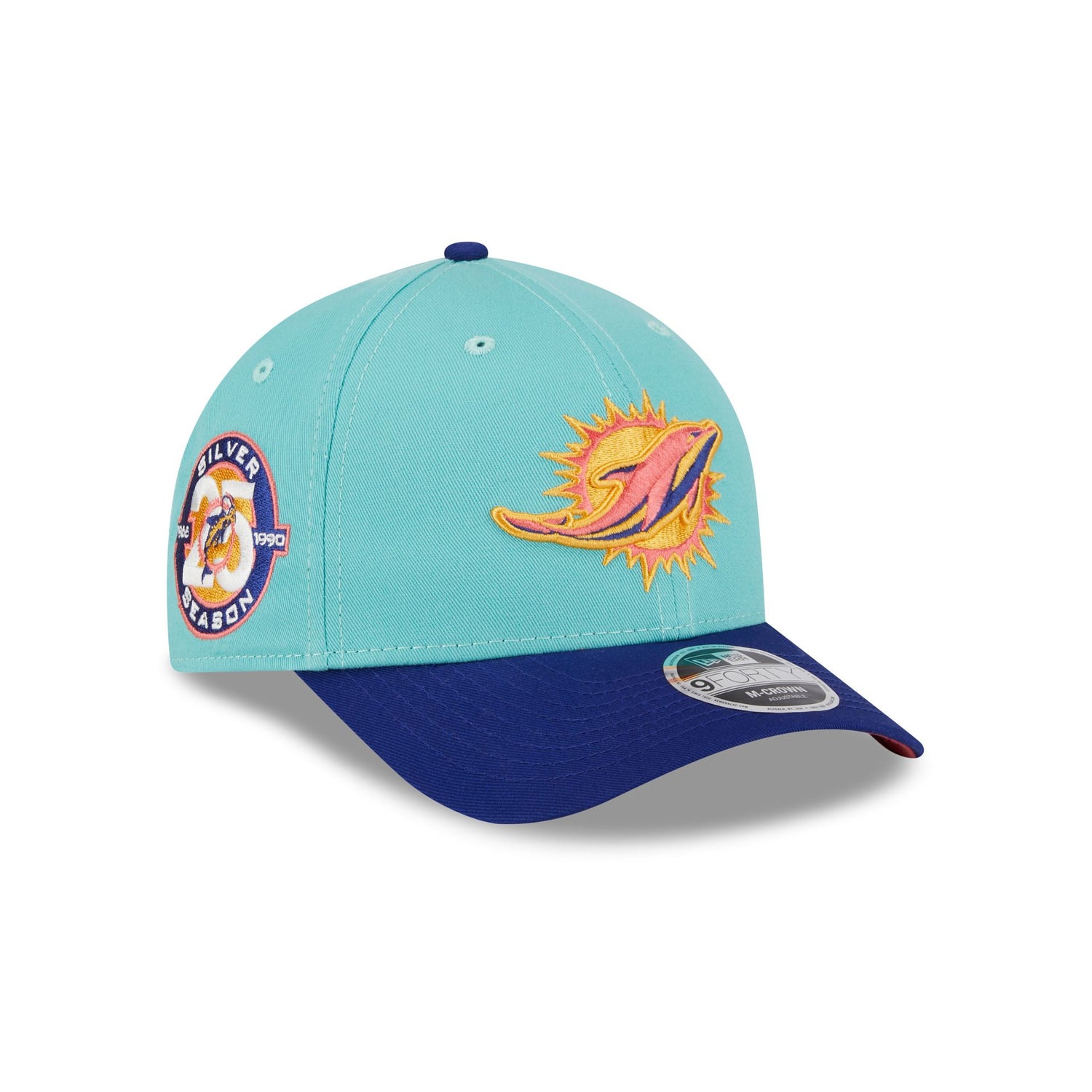 Miami Dolphins Clear Mint 9FORTY M-Crown Adjustable Hat