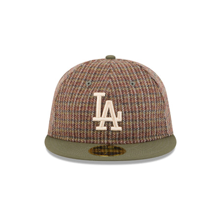 Just Caps Wool Logo Los Angeles Dodgers Retro Crown 59FIFTY Fitted Hat