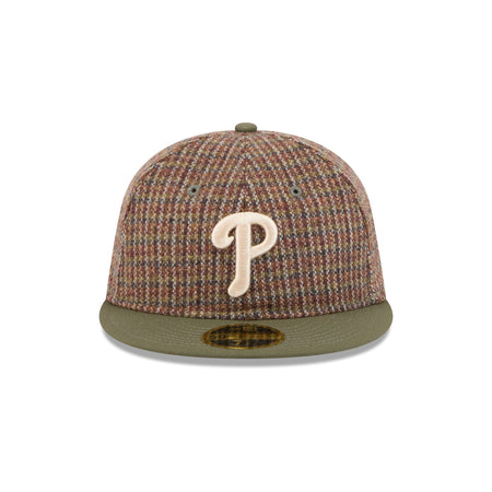 Just Caps Wool Logo Philadelphia Phillies Retro Crown 59FIFTY Fitted Hat