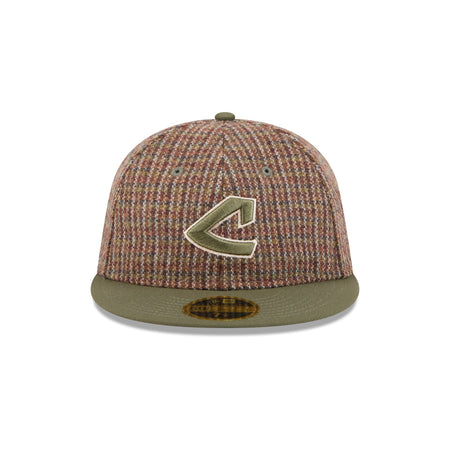 Just Caps Wool Logo Cleveland Guardians Retro Crown 59FIFTY Fitted Hat