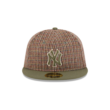 Just Caps Wool Logo New York Yankees Retro Crown 59FIFTY Fitted Hat