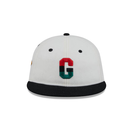 Homestead Grays Tri Color Retro Crown 9FIFTY Snapback Hat