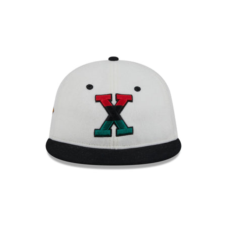 Cuban X Giants Tri Color Retro Crown 9FIFTY Snapback Hat