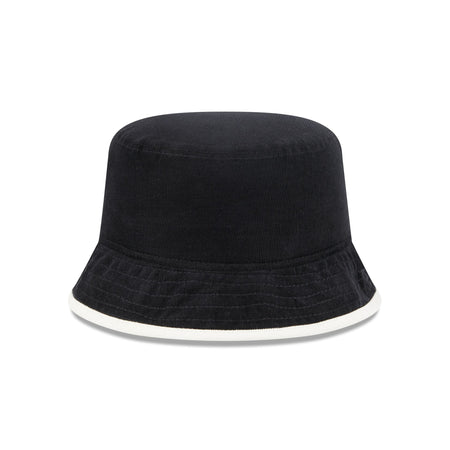 New Era Cap Black and White Cord Bucket Hat